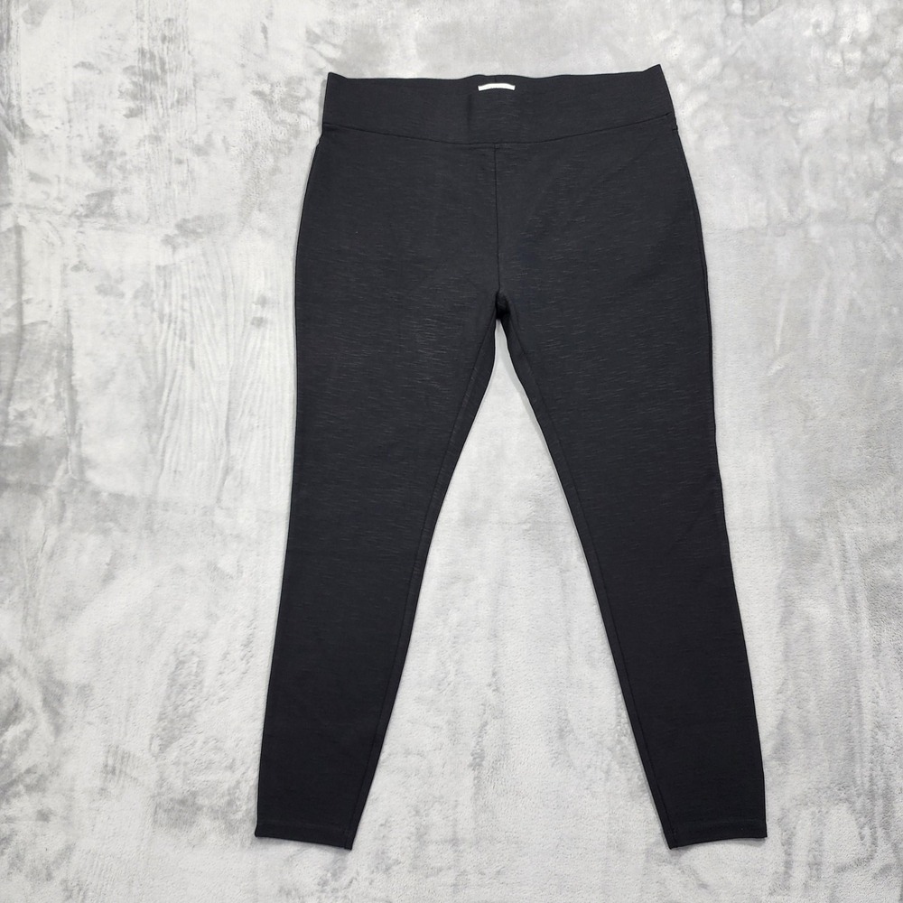 Matty M Leggings Womens XXL Black High Rise Ankle Jegging Pockets Stretch Casual